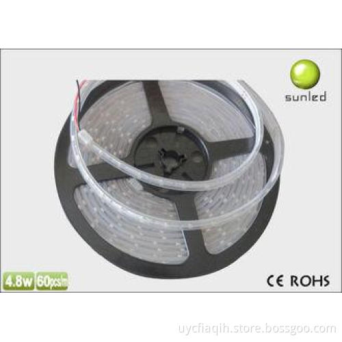 3528 IP65 DC12V / 24V Flexible Waterproof Led Strip Lights